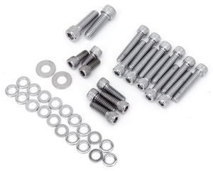 Kit de tornillos para tapa primaria, derby e inspección de motor Harley-Davidson