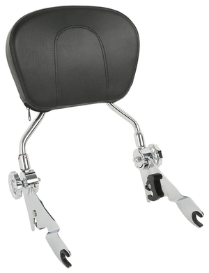 Kit de barra sissy bar con respaldo reclinable desmontable para motocicletas