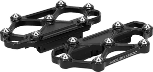 Reposapiés Diamond acabado oscuro para motocicleta Harley-Davidson