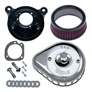 Kit de filtro de aire Stealth Mini Lágrima de S&S para motocicletas