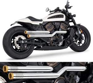Escape Independence Freedom Performance instalado en motocicleta Harley-Davidson RH Sportster