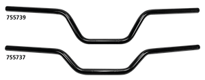 Manillar negro Westland Customs modelo Street Track de 1 pulgada de diámetro