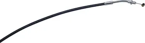 Cable de embrague con funda de vinilo negro para motocicleta Harley-Davidson