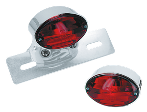 Piloto trasero LED con diseño ojo de gato para motocicleta