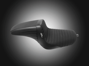 Asiento solo Le Pera Kickflip negro para motocicleta Harley-Davidson Sportster