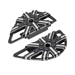 Par de plataformas Arlen Ness 10-Gauge para montaje en Harley-Davidson