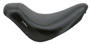 Asiento Le Pera Bare Bones negro para motocicleta Harley-Davidson Softail
