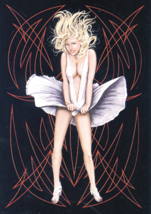DISEÑOS Y PEGATINAS PARA DEPOSITOS "BIKE TATTOOS" DE LETHAL THREAT - Dangerous Pussy 2.5"x4" — B-stock