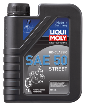 Frasco de aceite de motocicleta mineral Liqui Moly