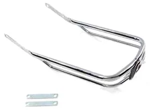 Riel embellecedor instalado en guardabarros delantero de motocicleta Touring o Trike