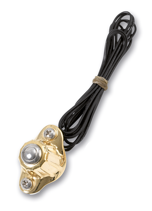 Carcasa negra de interruptor deluxe Kustom Tech para motocicleta