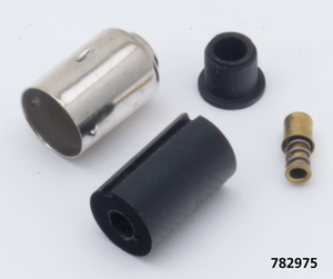 Luz trasera militar Samwel Blackout para Harley WLA