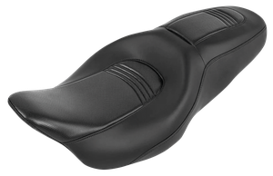 Asiento C.C. Rider 2-Up negro para Harley-Davidson Touring