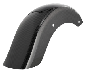 Guardabarros trasero de fibra de carbono negro para Harley-Davidson Touring