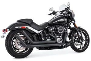 Tapa de distribución negra modelo UPSWEEP 11 para motor Harley-Davidson