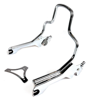 Barras de respaldo desmontables instaladas en Harley-Davidson Softail Milwaukee Eight