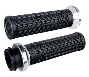 Par de puños Vans Cult con sistema de fijación Lock-On para manillar de motocicleta