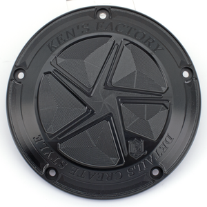 Tapa derby Next Level de Ken's Factory para cubierta primaria de Harley-Davidson