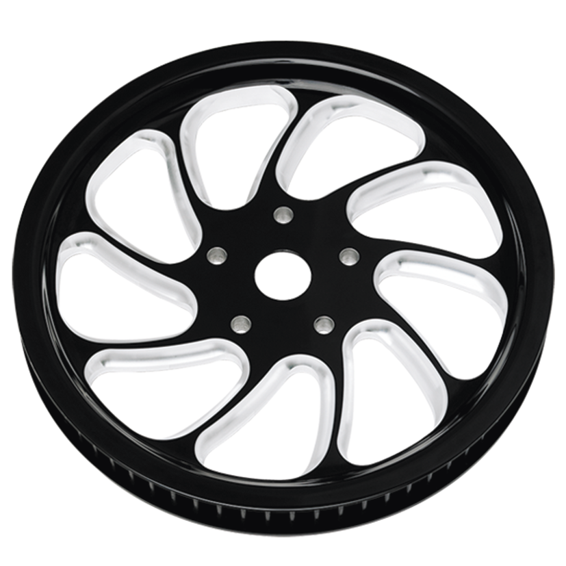 Polea Performance Machine metálica para transmisión por correa de motocicleta