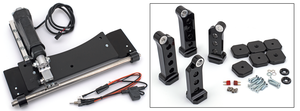 Soporte central eléctrico MRI instalado en motocicleta Harley-Davidson Touring
