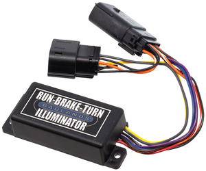 Iluminador Plug-In Badlands negro para motocicleta Harley-Davidson