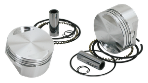Kit de pistones de alta compresión Wiseco para motores Evolution de Harley-Davidson