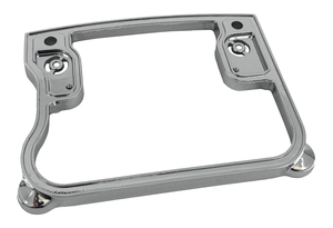 Par de tapas de balancines cromadas para culatas de motor Harley-Davidson Evolution