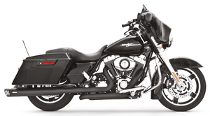 Par de colectores de escape dobles estilo Tuck & Under para motocicleta