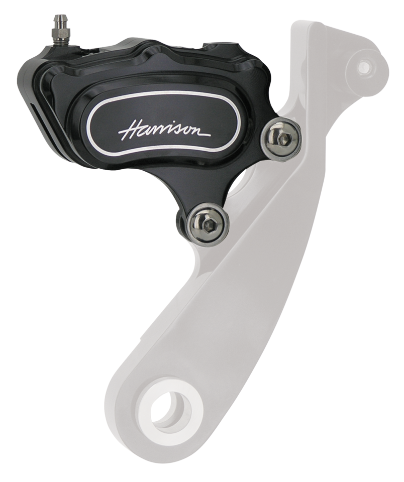 Pinzas de freno Slimline Harrison de aluminio billet negro