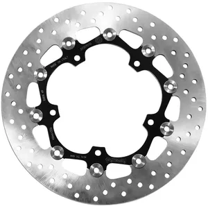 Disco de freno flotante Serie Oro Prime Line en acabado dorado