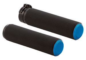 Puños de manillar Arlen Ness Knurled Fusion con textura acanalada