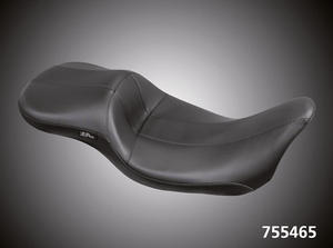Asiento Le Pera Maverick Long Legs negro para Harley Touring