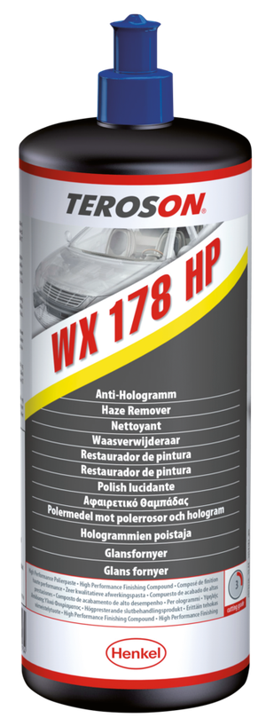 Tubo de pasta pulidora Teroson WX 178 HP para acabados cromados