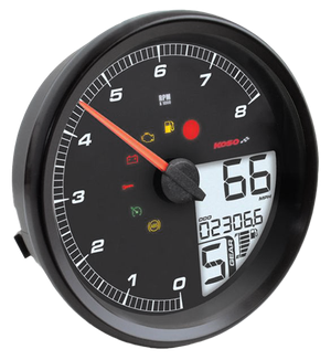 Indicador digital Koso HD-05 estilo Fat Bob para Harley-Davidson Softail y Road King