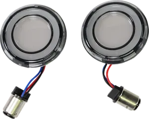 Conversiones de intermitentes delanteros LED Tracer para motocicleta