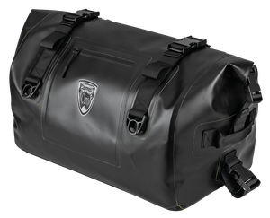 Bolso de transporte Ciro Dryforce negro de 40 litros con correas de sujeción
