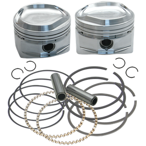 Juego de pistones S&S para motores estilo V2 Big Twin