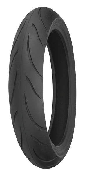 Neumático Shinko 011 Verge negro con dibujo de perfil bajo para custom