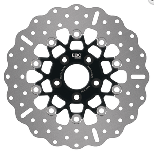 Discos de freno de acero inoxidable EBC para motocicleta custom