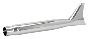 Silenciador universal estilo fishtail para motocicleta