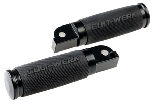 Estriperas de carreras Cult Werk instaladas en motocicleta