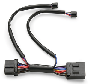 Luz trasera Ciro Calade negra para Harley Tri Glide