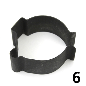 Clips metálicos para fijar cables y alambres en motocicletas Harley-Davidson de época