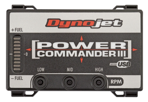 Módulo de control electrónico Dynojet Power Commander para motos con inyección de combustible