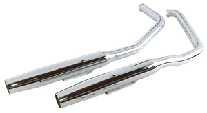 Sistema de escape cónico para motocicleta Harley-Davidson FXR
