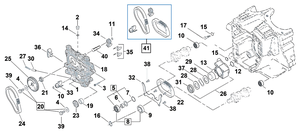 Kit de cadena de distribución para árbol de levas modelo Twin Cam