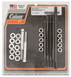 Kit de sujeción del cárter Colony para motor Big Twin Flathead