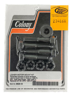 Kit de montaje Colony para soporte superior de motor 45ci con tornillería incluida
