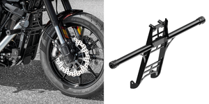 Defensas Rick's Club Style instaladas en una Harley-Davidson Softail Milwaukee Eight
