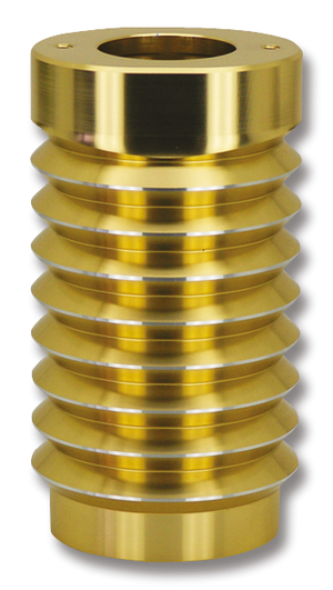Par de tapas de botellas de horquilla Zodiac Pro-Max en aluminio billet